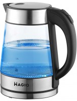 Photos - Electric Kettle Magio MG-498 1800 W 1.7 L  stainless steel