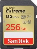 Photos - Memory Card SanDisk Extreme SD Class 10 UHS-I U3 V30 256 GB