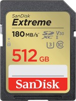 Photos - Memory Card SanDisk Extreme SD Class 10 UHS-I U3 V30 512 GB