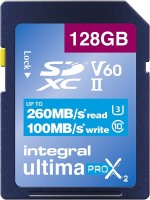 Photos - Memory Card Integral UltimaPro X2 SDXC UHS-II U3 V60 128 GB