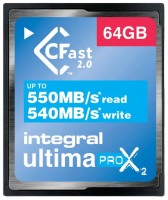 Memory Card Integral UltimaPro X2 CFast 2.0 64 GB