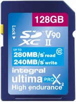 Photos - Memory Card Integral UltimaPro X2 SD Class 10 UHS-II V90 128 GB