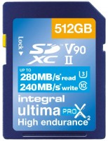 Photos - Memory Card Integral UltimaPro X2 SD Class 10 UHS-II V90 512 GB