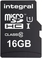 Photos - Memory Card Integral UltimaPro MicroSD Class 10 UHS-I U1 16 GB