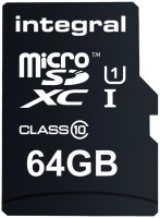 Photos - Memory Card Integral UltimaPro MicroSD Class 10 UHS-I U1 64 GB
