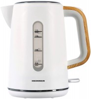 Photos - Electric Kettle Heinner Soft Wood 2200 W 1.7 L  white