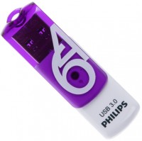 Photos - USB Flash Drive Philips Vivid 3.0 64 GB