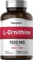 Photos - Amino Acid PipingRock L-Ornithine 1500 mg 120 cap 