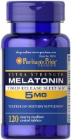 Photos - Amino Acid Puritans Pride Melatonin 5 mg 120 tab 