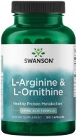 Photos - Amino Acid Swanson L-Arginine & L-Ornithine 100 cap 