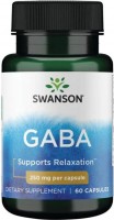 Photos - Amino Acid Swanson GABA 250 mg 60 cap 