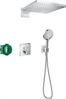 Photos - Shower System Hansgrohe Raindance E 300 27952000 