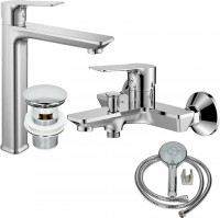 Photos - Bath Tap Set SOTBE NEA-BW-60253883_NEA-SSH-60253088 