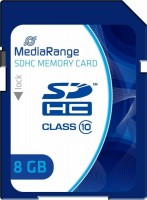 Memory Card MediaRange SD Class 10 8 GB