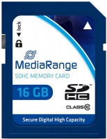 Photos - Memory Card MediaRange SD Class 10 16 GB