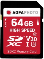 Photos - Memory Card Agfa SD High Speed UHS-I U1 V10 64 GB