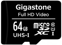 Photos - Memory Card Gigastone 4 in 1 Kit microSD Card with SD Adapter and TYPE C Adapter 64 GB