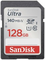 Memory Card SanDisk Ultra SDXC UHS-I 140MB/s Class 10 128 GB