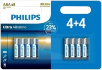 Photos - Battery Philips Ultra Alkaline  8xAAA