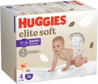 Photos - Nappies Huggies Elite Soft Pants 4 / 76 pcs 
