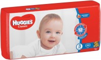 Photos - Nappies Huggies Classic 3 / 52 pcs 