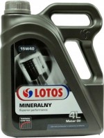 Photos - Engine Oil Lotos Mineralny 15W-40 4 L