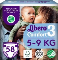 Photos - Nappies Libero Comfort 3 / 58 pcs 