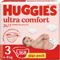 Photos - Nappies Huggies Ultra Comfort 3 / 168 pcs 