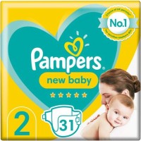 Photos - Nappies Pampers New Baby 2 / 31 pcs 