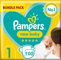 Photos - Nappies Pampers New Baby 1 / 100 pcs 
