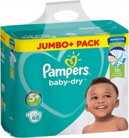 Photos - Nappies Pampers Active Baby-Dry 5 Plus / 68 pcs 