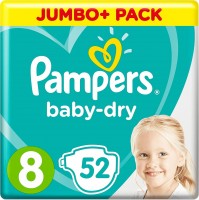 Photos - Nappies Pampers Active Baby-Dry 8 / 52 pcs 