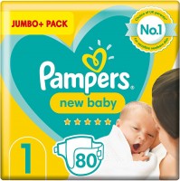 Photos - Nappies Pampers New Baby 1 / 80 pcs 