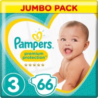 Photos - Nappies Pampers Premium Protection 3 / 66 pcs 