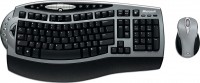 Photos - Keyboard Microsoft Ergonomic Wireless Laser Desktop 4000 Keyboard Mouse Combo 