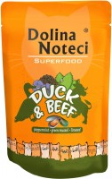 Photos - Cat Food Dolina Noteci Superfood Duck/Beef 