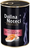 Photos - Cat Food Dolina Noteci Premium Rich in Salmon  0.4 kg 12 pcs