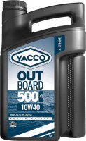 Photos - Engine Oil Yacco Outboard 500 4T 10W-40 5 L