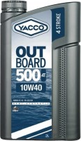 Photos - Engine Oil Yacco Outboard 500 4T 10W-40 2 L