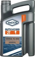 Photos - Engine Oil Yacco Outboard 100 2T 5 L