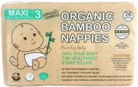 Photos - Nappies Beaming Baby Organic Diapers 3 / 26 pcs 