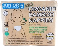 Photos - Nappies Beaming Baby Organic Diapers 5 / 22 pcs 