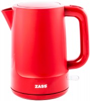Photos - Electric Kettle Zass ZCK 10 RL 2200 W 1.7 L  red