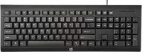 Photos - Keyboard HP Wired Keyboard K200 