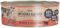 Photos - Cat Food Wiejska Zagroda Kitten Canned Rabbit with Veal  85 g