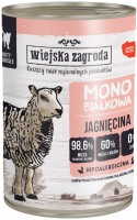 Photos - Cat Food Wiejska Zagroda Adult Monoprotein Cat Canned with Lamb  400 g
