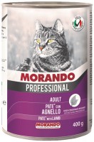 Photos - Cat Food Morando Professional Adult Cat Pate with Lamb 400 g 