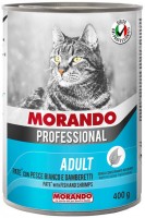 Photos - Cat Food Morando Professional Adult Pate with Fish/Shimp 400 g 