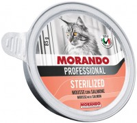 Photos - Cat Food Morando Professional Sterilized Mousse with Salmon 85 g 