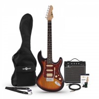 Photos - Guitar Gear4music LA Select Electric Guitar HSS Amp Pack 